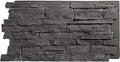 EverStone Acadia Ledge Faux Stone Panel, Graphite Color by EkenaMillwork