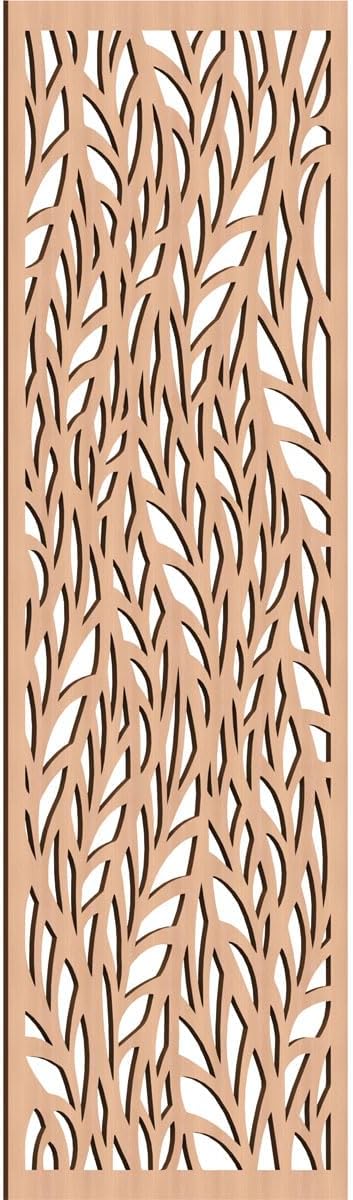 Ortonville Decorative Pierced Fretwork Wood Wall Panels, 33 3/8"W x 84 3/8"H x by EkenaMillwork