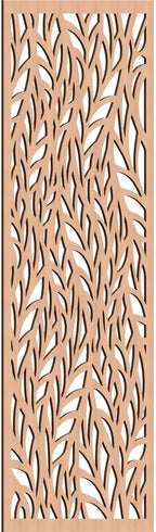Ortonville Decorative Pierced Fretwork Wood Wall Panels, 33 3/8"W x 84 3/8"H x by EkenaMillwork