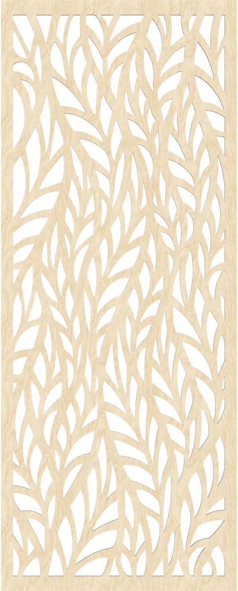 Ortonville Decorative Pierced Fretwork Wood Wall Panels, 29 3/8"W x 74 3/8"H x - Image 4