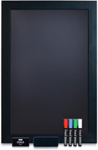Magnetic Wall Chalkboard, Extra Large Size 20" x 30", Wood Frame, Chalkboard by BetterOfficeProducts