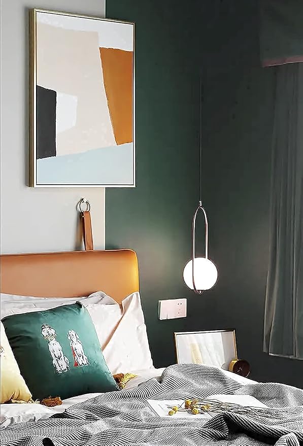 Dimoon 394''x23.6'' Green Peel and Stick Wallpaper Contact Paper Modern Self - Image 7