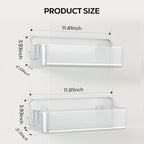 Nieifi Adhesive Wall Shelf, Shower Shelves, Shower Organizer - Image 2