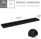 QEEIG Floating Shelves for Wall 55.1" Extra Long - Image 3