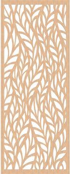 Ortonville Decorative Pierced Fretwork Wood Wall Panels, 33 3/8"W x 84 3/8"H x - Image 4