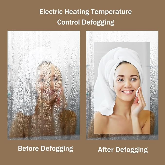 Modern Smart Anti-Fog Bathroom Mirror - Image 5