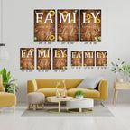 GUBIYU Farmhouse Family Wall Art Set of 3, Rustic Wall Decor - Image 6