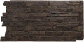 EverStone Acadia Ledge Faux Stone Panel, Alder Creek Color by EkenaMillwork