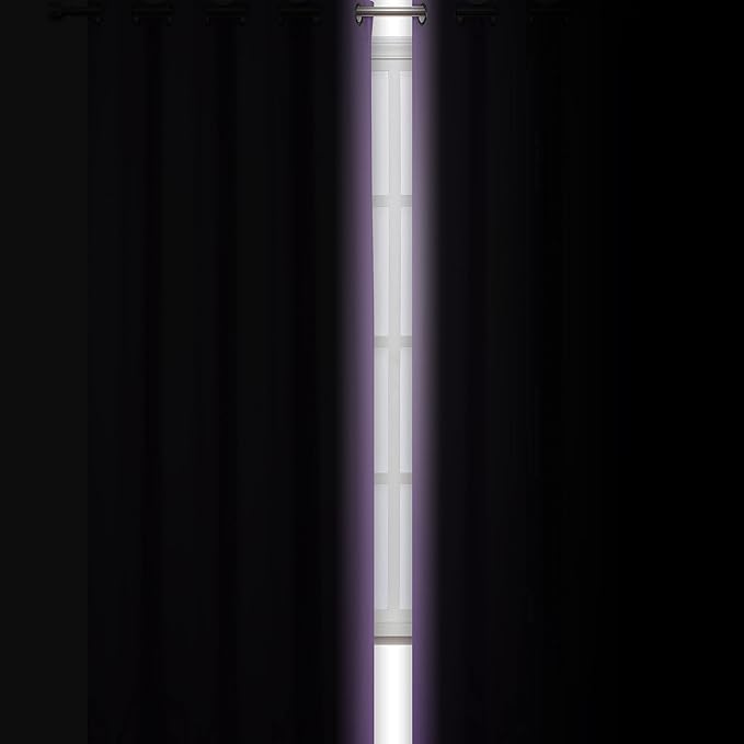LEMOMO Blackout Curtains 66 x 95 inch/Lavender Curtains Set of 2 Panels/Thermal - Image 3