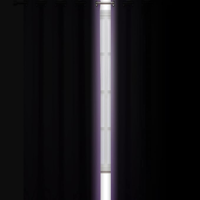 LEMOMO Lavender Blackout Curtains 52 x 63 Inch Length/Set of 2 Curtain - Image 3
