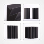8 Pack - Bass Traps Acoustic Foam Corner, High Density and Fire-Proof Acoustic - Image 7