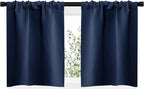 NICETOWN RV Blackout Curtains for Camper Windows, Kitchen Curtains, Short - Image 2