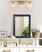 AAZZKANG Wall Mirror Black Rectangle Mirrors - Image 4