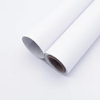 Yancorp 16"x394" Matte White Contact Papaer Peel and Stick Wallpaper Vinyl Wrap by YancorpHomeDecor
