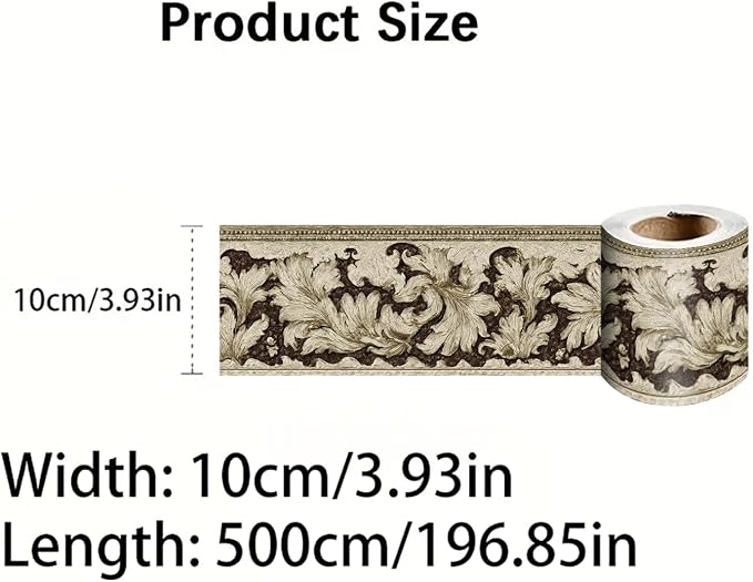 Grape Vine Wallpaper Border 196x4 Inch Peel and Stick Wall Border Purple Green - Image 8