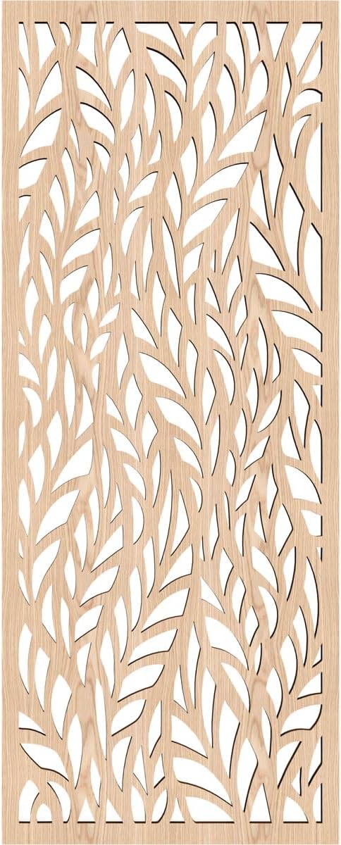Ortonville Decorative Pierced Fretwork Wood Wall Panels, 9 3/8"W x 24 3/8"H x - Image 2