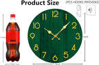 Wall Clock, Modern Wall Clocks Battery Operated, Silent Non Ticking Clock - Image 3