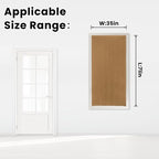 Self Adhesive Curtains, Stick Curtain Blackout Shades Window Cover Curtains - Image 7