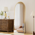 Arched Full Length Mirror, Full Length Wall Mirror Hanging or Leaning - Image 5