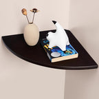 Gieanoo Corner Wall Shelf, 10inch Solid Oak Wood Floating Corner Shelf by GIEANOO