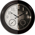 24 inch Illuminated Outdoor Clock by LovelyHomeEssentials