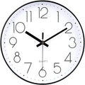 Wall Clock 12 Inch Silent Non-Ticking Modern Wall Clocks Battery Operated by HorizentWallClock