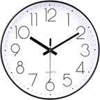Wall Clock 12 Inch Silent Non-Ticking Modern Wall Clocks Battery Operated by HorizentWallClock