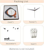 FLEBLE Large Wall Clocks for Living Room Decor Big Modern Decortive Wall Clock - Image 7