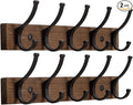Optish Coat Rack Wall Mount, 16.5 Inches Wood Coat Hooks Wall Mount, Wall Coat by Optish