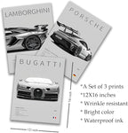 CSLGQGV Car Poster Vintage Racing Car Wall Art Supercar Canvas Prints Painting - Image 4