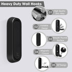 Dntorx Folding Wall Hooks - Image 2