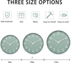 Wall Clocks Battery Operated 10 inch Modern Wall Clock, Silent Non Ticking Wall - Image 4