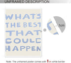 Yaasilinage Daily Reminder Positive Canvas Wall Art, Positive Affirmations Wall - Image 3