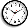DAXSMY 14 Inch Wall Clock Large Battery Operated Big Silent Non Ticking Analog by DAXSMY