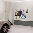 KURUI Metal Wall Hooks for Hanging Heavy Duty, Large Utility J Hooks - Image 2
