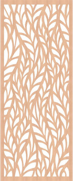 Ortonville Decorative Pierced Fretwork Wood Wall Panels, 27 3/8"W x 69 3/8"H x - Image 4