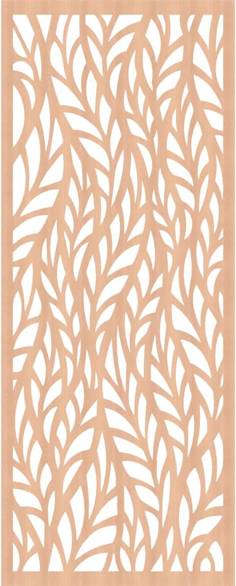 Ortonville Decorative Pierced Fretwork Wood Wall Panels, 27 3/8"W x 69 3/8"H x - Image 4