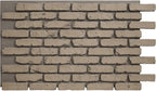 EverStone Aged Brick Faux Brick Panel, 46 7/8"W x 27"H x 1 1/4"D, Adobe Color by EkenaMillwork