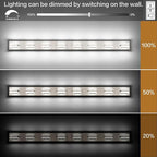 SOLFART Bathroom Light Fixtures Brushed Nickel Vanity Lights - Image 4