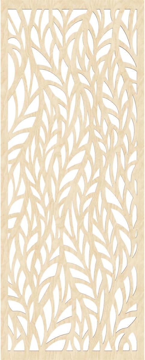 Ortonville Decorative Pierced Fretwork Wood Wall Panels, 25 3/8"W x 64 3/8"H x - Image 4