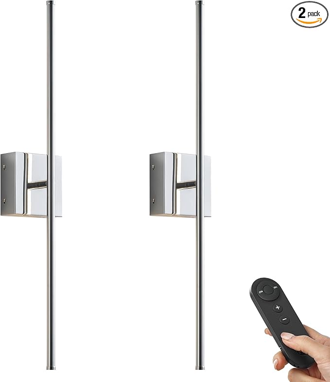 KARTOOSH Battery Operated Wall Sconces by KARTOOSH