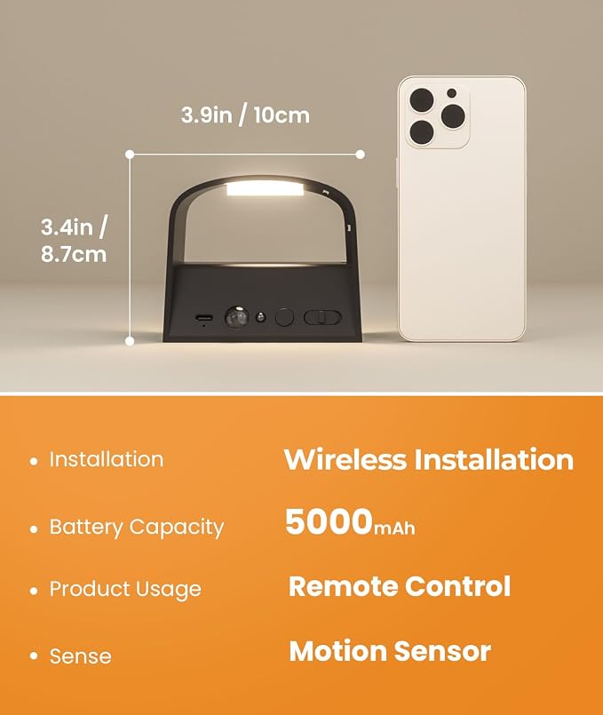 FULEN 4 Pack Motion Sensor Wall Lamp - Image 8