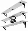 WOPITUES Floating Shelves for Wall 40″W x 8″D, Long Wall Mounted Shelves Set of by WOPITUESOfficial