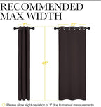 NICETOWN Blackout Curtain Panels - Image 7