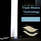 RYB HOME Blackout Divider Curtains - Image 6