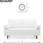 Sharp Wall Clock Silent Non Ticking 10 Inch Quality Quartz Battery Operated - Image 4