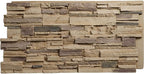 EverStone Cascade Faux Stone Panel, 48 5/8"W x 24 3/4"H x 1 1/4"D, Adobe Color by EkenaMillwork