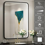 32x24 Inch LED Bathroom Mirror - Image 4