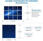 12 Pack Art Acoustic Panels, TEMGCUAM Self-Adhesive Sound Absorbing Wall Panels - Image 5