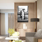 Trendy Black and White Posters Funny Woman Drinking Wine in Bathtub Wall Art - Image 6